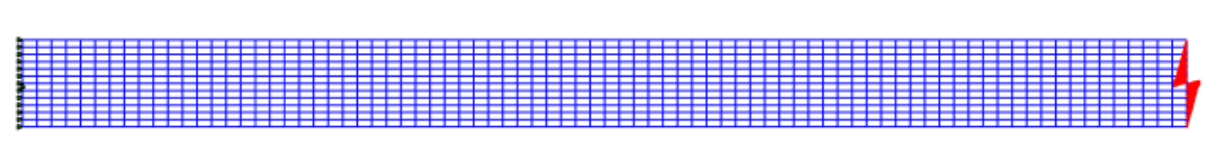 End forces on the initial undeformed configuration